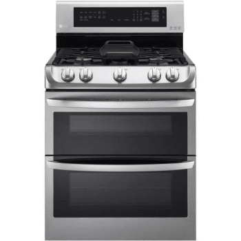 Image for LG 6.9 Cu. Ft. Freestanding Gas Double Oven with Griddle Pla from HD Supply