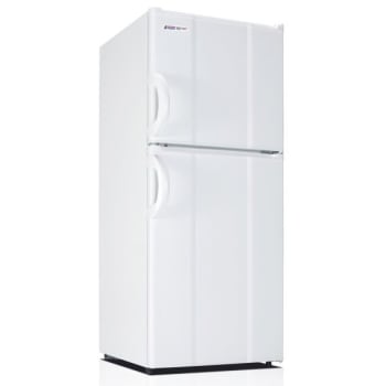 Microfridge 4.8 cu. ft. 2-Door Handle Refrigerator (White)