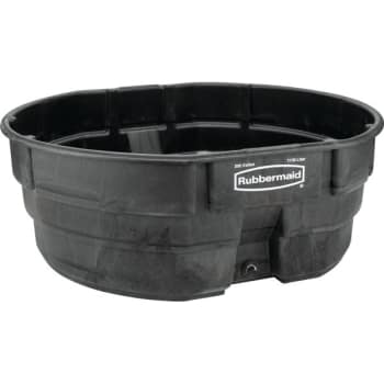 Image for Rubbermaid 300 Gallon Black Stock Tank from HD Supply