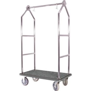 Image for Executive Series Contemporary Stainless Steel Bellman'S Cart from HD Supply