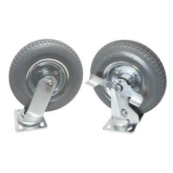 Image for Executive Series 8" No Flat Wheel With Locking Brakes Package Of 4 from HD Supply