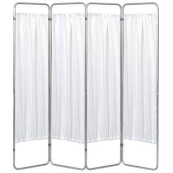 Image for Omnimed Aluminum Four-Section Economy Folding Privacy Screen Frame from HD Supply