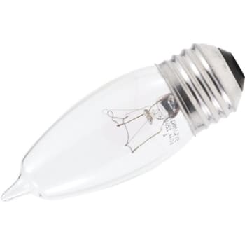 Sylvania® 15W B10 Incandescent Decorative Bulb (2850K) (12-Pack)