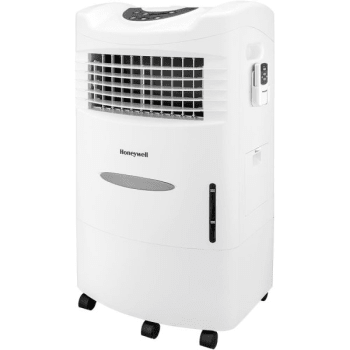 Image for Honeywell Cl201ae 470 Cfm Indoor Evaporative Air Cooler W/ Remote Control (White) from HD Supply