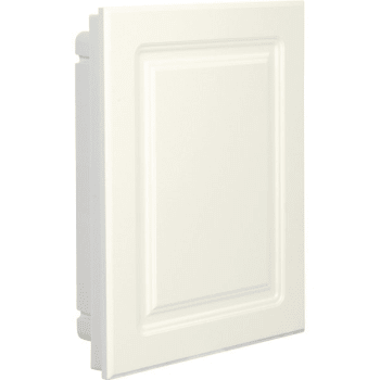 Image for American Pride® 16w X 20"h Raised Panel Recessed Medicine Cabinet - Plastic Body from HD Supply
