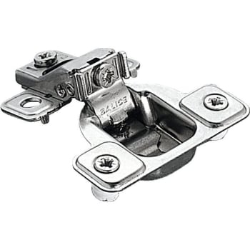 Image for Salice 1/2" Overlay Concealed Self Closing Face Frame Hinge, Dowel Fixing, Package Of 2 from HD Supply
