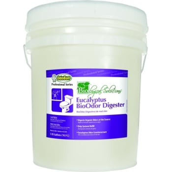 Image for OdoBan 5 Gallon Eucalyptus Scent Bio-Odor Digester Odor Counteractant from HD Supply