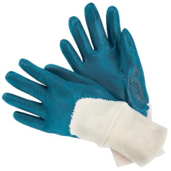 Image for Radnor X-Large Light Weight Nitrile Palm Coated Glove W/ Knit Wrist Cuff, 5 Pair from HD Supply