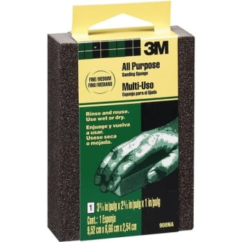 Image for 3M 908-ESF 3-3/4" x 2-5/8" x 1" F/M Sanding Sponge, Package Of 24 from HD Supply