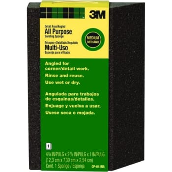 Image for 3M CP041-12-CC Medium Angled Sanding Sponge, Package Of 24 from HD Supply