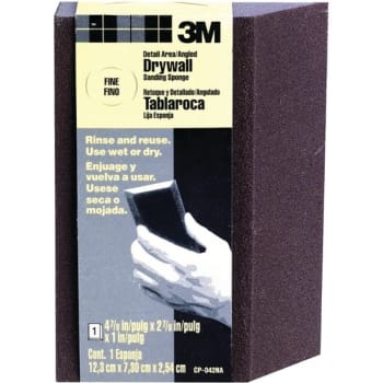 Image for 3M CP-042 Fine Angled Drywall Sponge, Package Of 24 from HD Supply