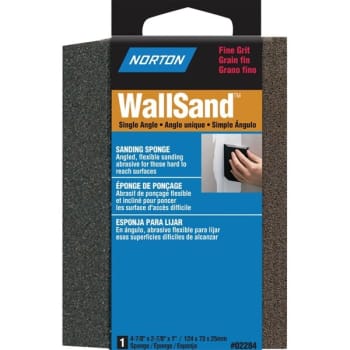 Image for Norton 4-7/8 X 2-7/8 X 1" Fine Single Angle Wallsand Sponge, Package Of 24 from HD Supply