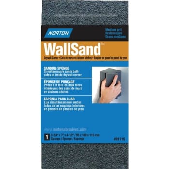 Image for Norton 01715 3-3/4" x 7" x 4-1/2" Med Corner Wallsand Sponge, Package Of 8 from HD Supply