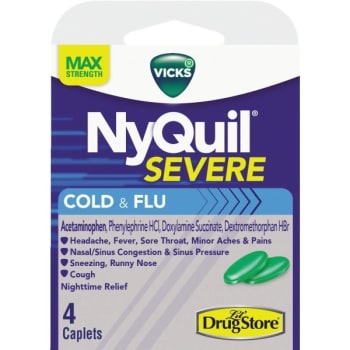 Image for Lil Drugstore Nyquil Severe Package Of 4 from HD Supply