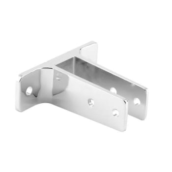 Image for Sentry Two Ear Wall Bracket, For 1 In. Panels, Zinc Alloy, Chrm from HD Supply