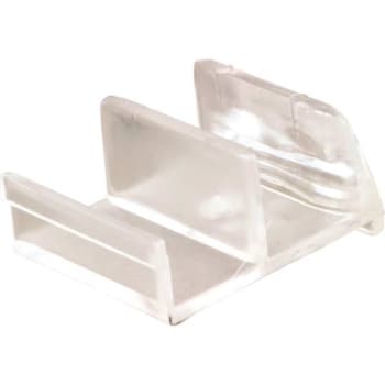 Clear Acrylic Shower Dr Bottom Guide, Sterling