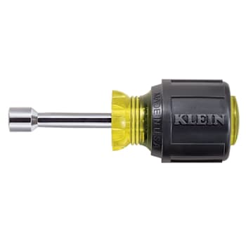 Klein Tools® Stubby Nut Driver 5/16" With Hollow Shaft 1-1/2"