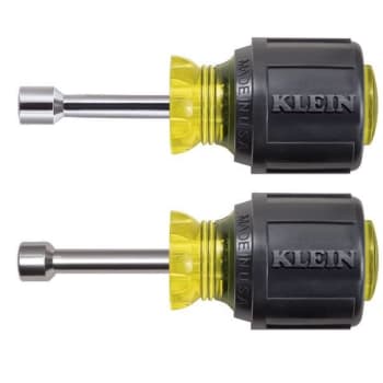 Image for Klein Tools® Magnetic Stubby Nut Driver Set With Shank 1-1/2", Package of 2 from HD Supply
