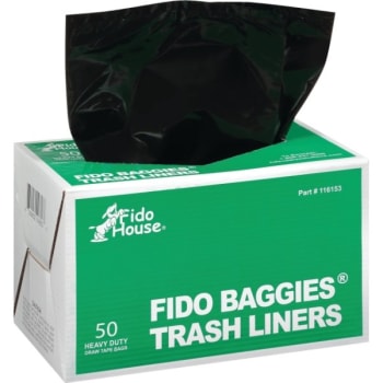 Image for Fido House® Fido Baggies® 13 Gallon Pet Waste Liners, Package Of 50 from HD Supply