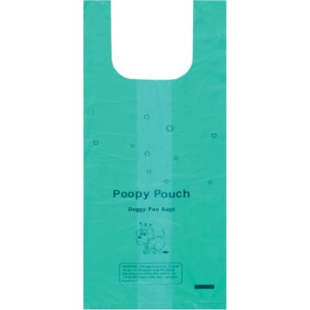 Poopy Pouch® Tie Handle Pet Waste Bag, Case Of 6