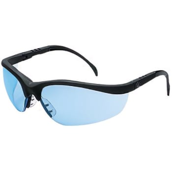 Image for Crews Safety Products Klondike Blue Lens Black Frame Safety Glasses Package Of 4 from HD Supply