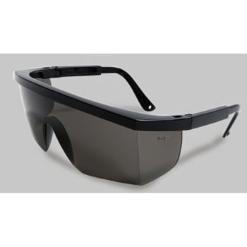 Image for Radnor Retro Series Gray Lens Black Frame Safety Glasses, Package of 12 from HD Supply