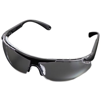 Image for Radnor Elite Plus Series Clear Indoor/Outdoor Black Frame Safety Glasses (2-Pack) from HD Supply