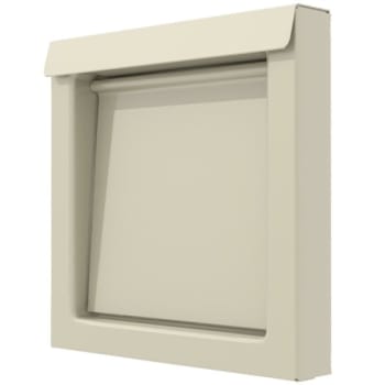 Image for In-O-Vate 4" Flush-Mount Wall Vent, Metal - Tan, No Collar from HD Supply