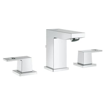 Grohe Eurocube Chrome Small Size Widespread Two-Handle Bath Faucet 8