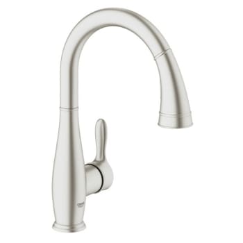 Image for Grohe Parkfield Steel Single-Handle Kitchen Faucet from HD Supply