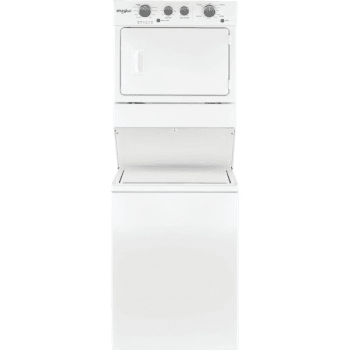 Whirlpool® Laundry Center 3.5 Cu Ft Washer/5.9 Cu Ft Gas Dryer, White