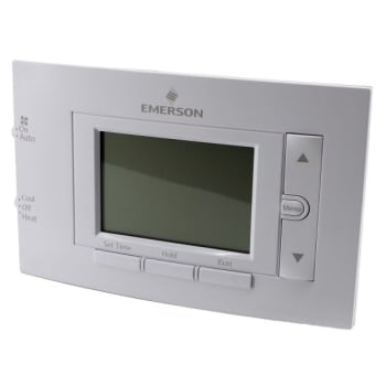 Image for White-RodgersEmerson White Display Conventional Thermostat 4.5" from HD Supply