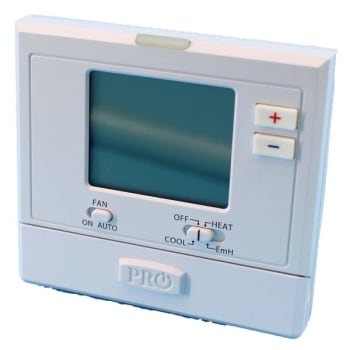 Image for Pro1 Iaq White Touchscreen Heat Pump Non-Programmable Thermostat from HD Supply
