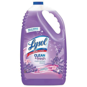 Lysol® 144 Oz Clean And Fresh Multi-Surface Cleaner (Lavender And Orchid) (4-Carton)