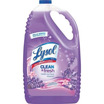 Lysol® 144 Oz Clean and Fresh Multi-Surface Cleaner (Lavender and Orchid) (4-Carton)