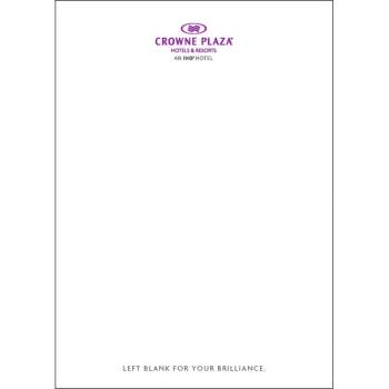 Image for Crowne Plaza Blank Notepad, 5 x 7", Package Of 250 from HD Supply