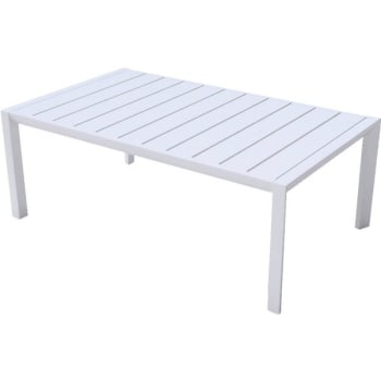 Image for Grosfillex® Sunset Cocktail Table, 24 x 40", Glacier White from HD Supply