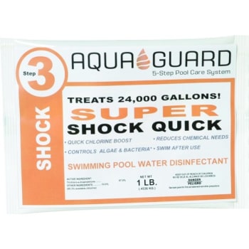 Image for Aquaguard® 1 Lb. Trichloro Super Shock Quick (24-Pack) from HD Supply