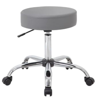Image for Boss Office Products Caressoft Medical Stool, Grey from HD Supply