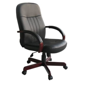 Image for Boss Office Products LeatherPlus Executive Chair from HD Supply