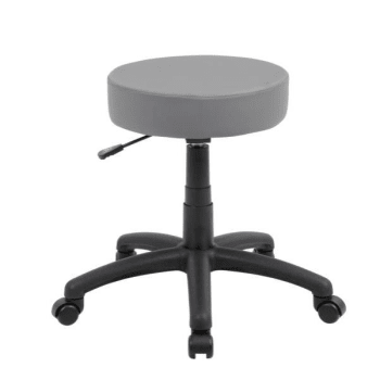 Image for Boss Office Products Vinyl DOT stool, Gray from HD Supply