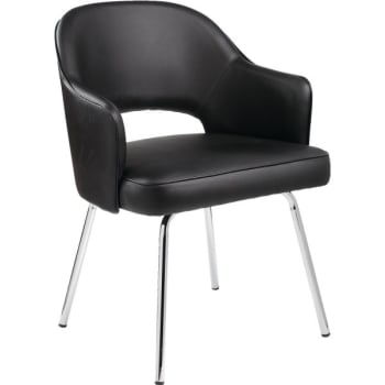 Image for Boss Office Products Caressoftplus Guest Chair, Black from HD Supply