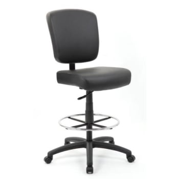 Image for Boss Office Products Oversized Drafting Stool, Black from HD Supply