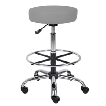 Image for Boss Office Products Medical Drafting Stool, Gray from HD Supply