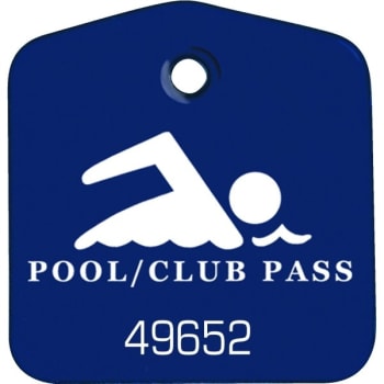 Image for Recreational Pool And Club Pass Blue, Package Of 100 from HD Supply