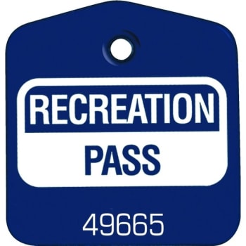 Image for Recreational Pass Blue, Package Of 100 from HD Supply
