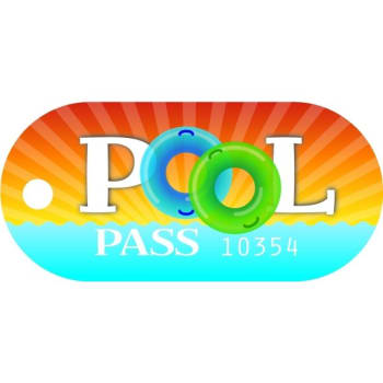 Image for Tubular Design Pool Pass (100-Pack) from HD Supply
