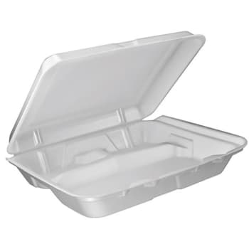 Image for Dart Foam Hinged Container Large 200 / Cs from HD Supply