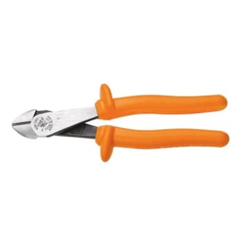 Klein Tools Insulated High-Leverage Diagonal Cutting Plier 8"