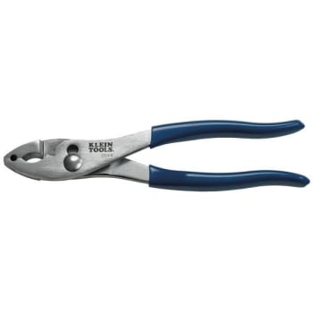 Klein Tools Slip-Joint Plier With Hose Clamp 8"